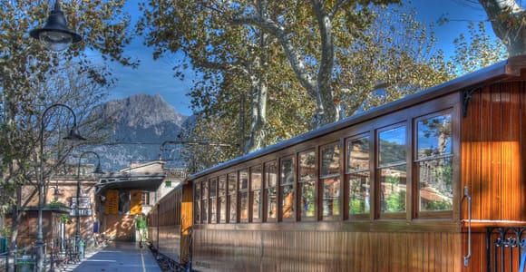 Palma: Vintage-Zugfahrt durch das Orangen-Tal und Orangenfarm-Tour
