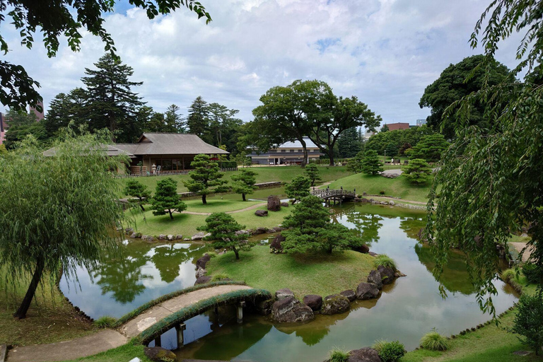 Privétour Kanazawa: Goudblad, Sushi &amp; middagactiviteitOptie 1: De belangrijkste bezienswaardigheden van Kanazawa