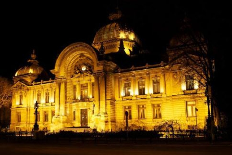 Bucarest de noche: tour en coche de 1,5 horasOpción estándar