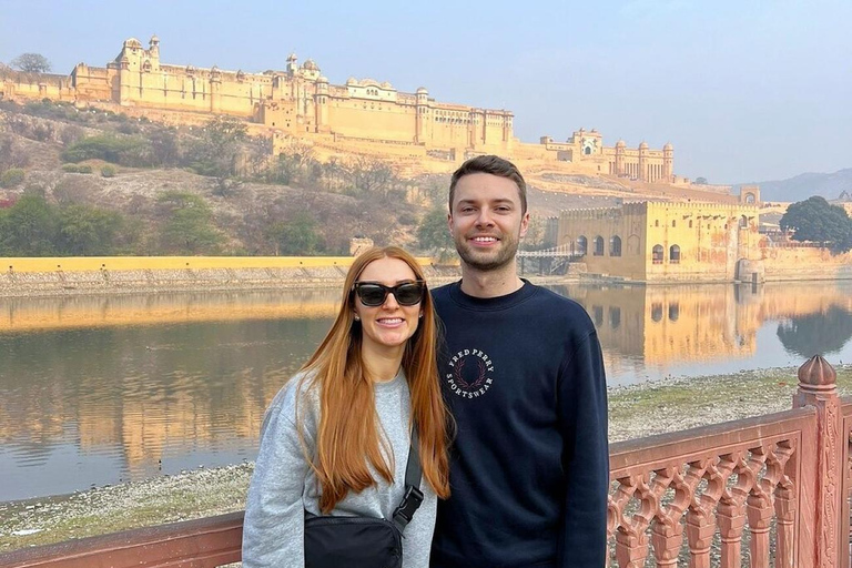 From Delhi: 5-Day Golden Triangle & Tiger Safari Journey Transportation and guide service only