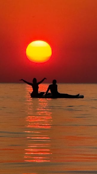 Barcelona Sunrise Paddle Board – Photos &amp; Breakfast Included