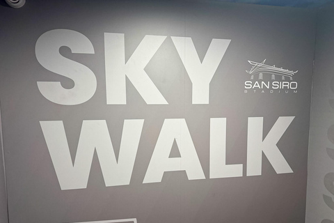 San Siro Stadium Skywalk Tour in Milan San Siro Stadium + Skywalk + Museum
