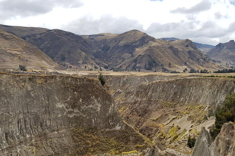 Depuis Quito : Visite d&#039;une jounée de Quilotoa incluant le déjeuner et le billetVisite privée