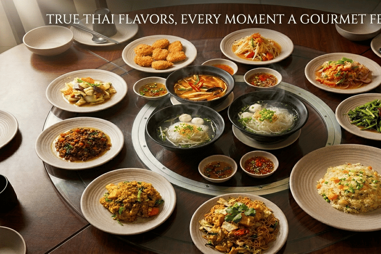 Pattaya: Massage, Thai Food Museum & 11-Course Meal