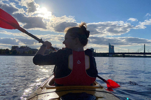 Riga: Kayaking Adventure, Self-Guided Tours w/ Digital Map Riga: Kayaking Adventure, Self-Guided Tour w/ Digital Map