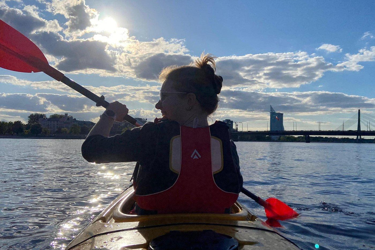 Riga: Kayaking Adventure, Self-Guided Tours w/ Digital Map Riga: Kayaking Adventure, Self-Guided Tour w/ Digital Map