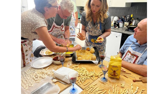 Visit Typical Sicilian cuisine "Cooking Class" in Fontane Bianche