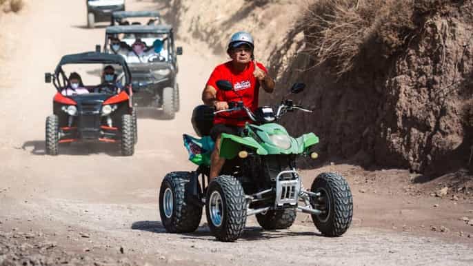 Paphos: express-quad- en buggy-safaritour van 2,5–3 uur