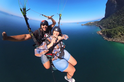 Rio de janeiro : Vols biplaces en parapente au-dessus de Rio