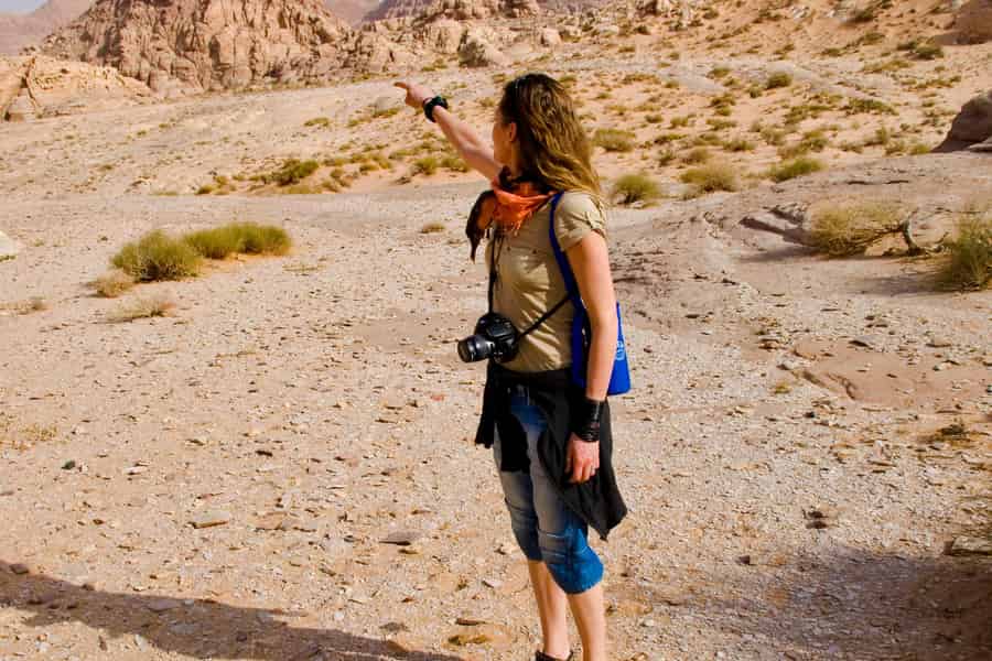 Von Petra/Wadi Musa: Wadi Rum Jeep Tour mit Hoteltransfer. Foto: GetYourGuide Von Petra/Wadi Musa: Wadi Rum Jeep Tour mit Hoteltransfer. Foto: GetYourGuide