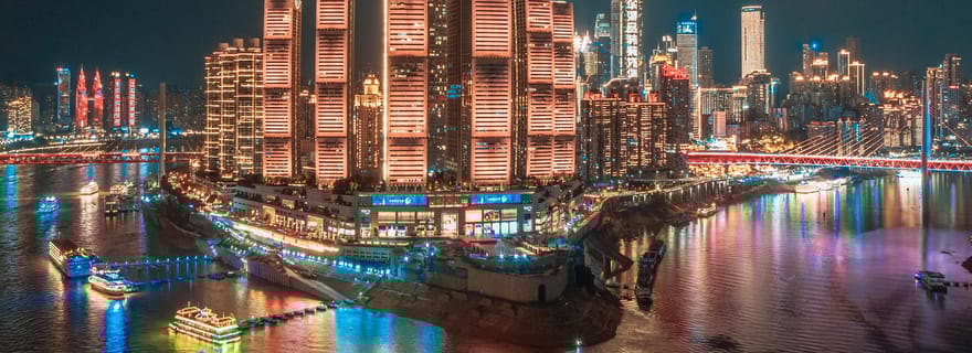 Chongqing Cyber City en une journée