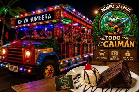 Santa Marta Chiva Rumbera, Encounter with Alvaro Lemmon, the Caiman Man Santa Marta Chiva Rumbera, meet Alvaro Lemmon, the Caiman Man