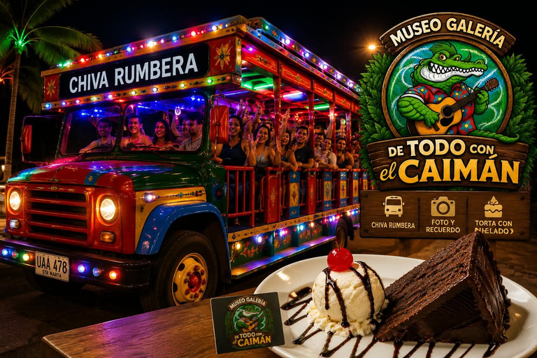 Santa Marta Chiva Rumbera, Encounter with Alvaro Lemmon, the Caiman Man Santa Marta Chiva Rumbera, meet Alvaro Lemmon, the Caiman Man