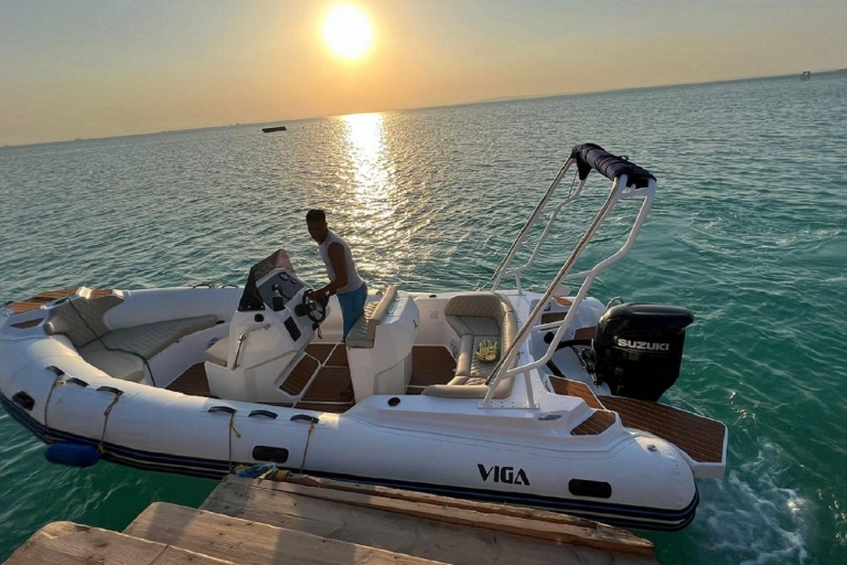 Hurghada: Privates Schnellboot nach Orange & Paradise IslandGruppenschnellboot zur Orangenbucht & Paradiesinsel
