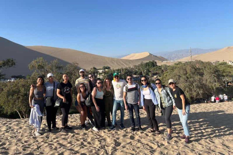 From Lima: Paracas and Huacachina Oasis Full Day Tour