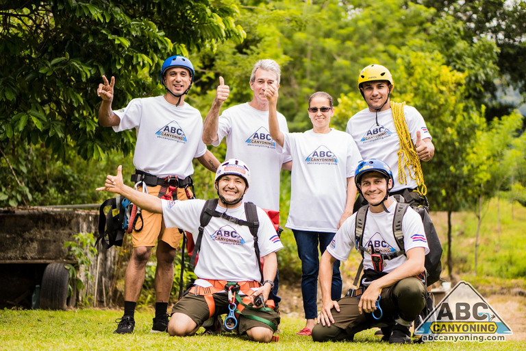 From La Fortuna: Canyoning & Rappelling Waterfalls in Arenal
