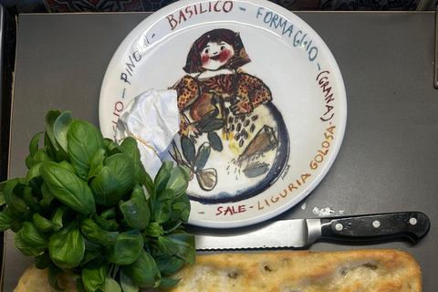 Genoa: Focaccia and Pesto Cooking Class in 18th-Century Home