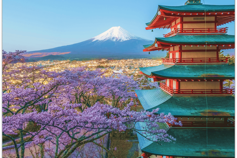 Von Tokio aus: Ganztägige Sightseeing-Tour zum Berg Fuji. Foto: GetYourGuide