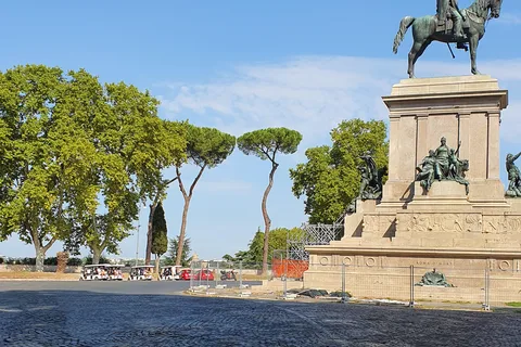 Rome : Excursion en voiturette de golf avec pizza et gelato