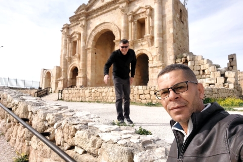 From Amman: Private Jerash, Ajloun Castle, and Umm Qais Tour Only Jerash (5-Hour Tour)