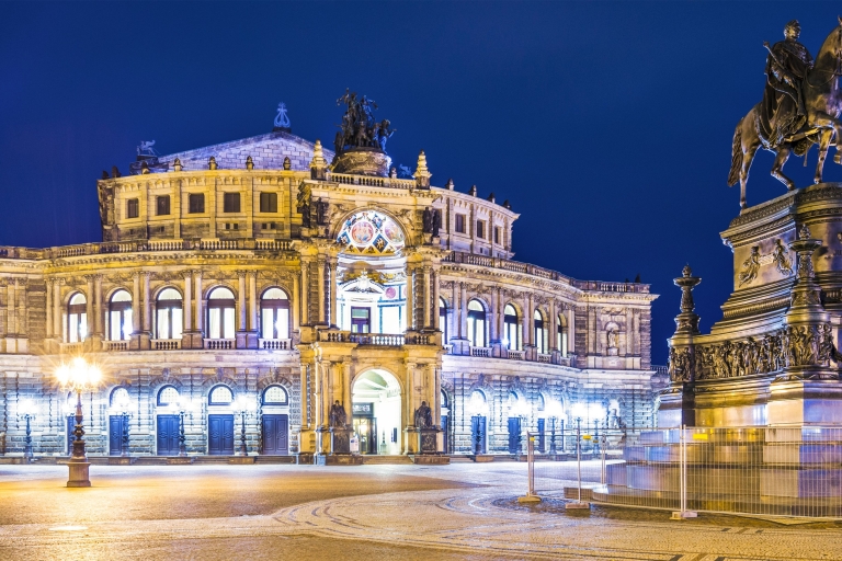 Prague-Dresden One-Way Sightseeing Journey Tour with Guide; No entrance fee or lunch