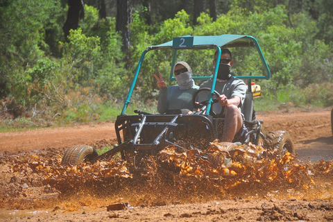 Antalya: Quad & Buggy Safari Adventure w/Zipline Experience Quad Safari -Single Participant