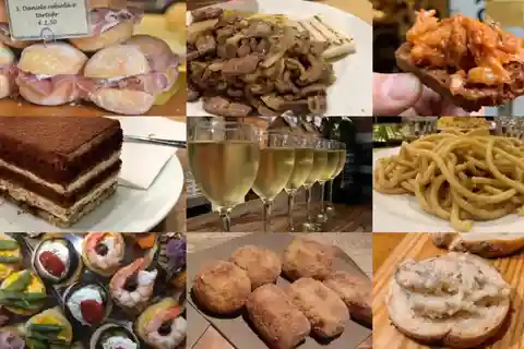 Venice old Taverns and Rialto Market Food Adventure
