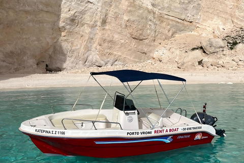Zakynthos: Shipwreck and Caves Boat Rental Without Skipper Zakynthos: Shipwreck and caves private boat without captain
