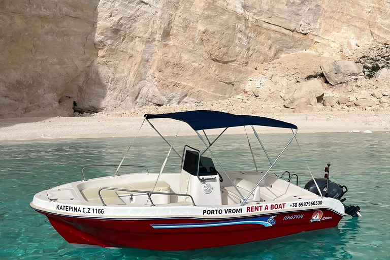 Zakynthos: Shipwreck and Caves Boat Rental Without Skipper Zakynthos: Shipwreck and caves private boat without captain