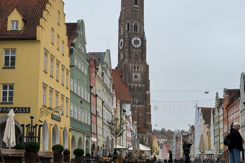 Passeio medieval por Landshut