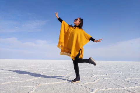 Vanuit San Pedro de Atacama: 3-daagse Uyuni zoutvlakten tour