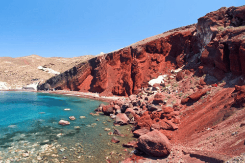 Santorini: Geführte Tour bei Sonnenuntergang mit Abholung vom Hotel