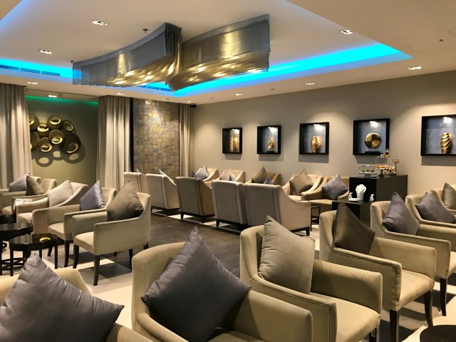 Visit BKK Suvarnabhumi Airport Oman Air First Class Lounge in ลาดกระบัง
