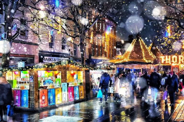 York: Mercado de Navidad y tour a pie por lo más destacado de la ciudad