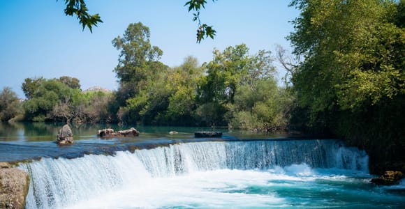 From Alanya: Manavgat River Boat Tour with Waterfall &Bazaar