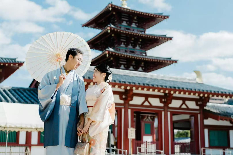 Osaka: Kimono or Yukata Rental &Photos Service Options 【Ladies】Kimono or Yukata Rental