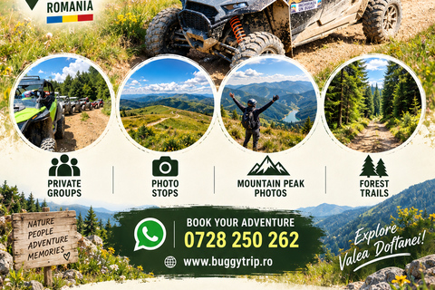 Valea Doftanei: Off-Road Forest & Mountain Adventure 3-Hour Off-Road Adventure