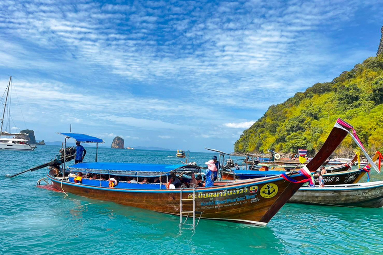 Ao Nang: Railay Bay & 4 Islands Tour with Buffet Lunch
