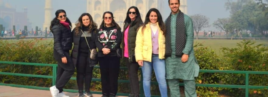 Depuis Agra : visite guidée du Taj Mahal avec photos professionnelles