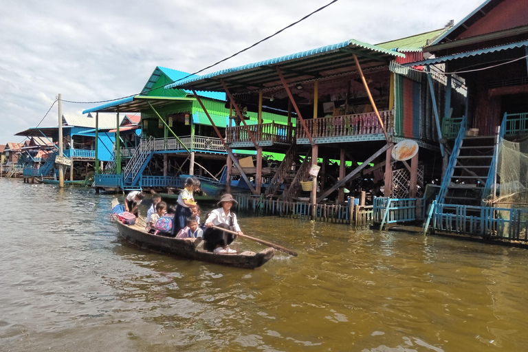 From Siem Reap: Floating Village, Lake, and Ox Cart Tour The Floating Village and Ox-cart Ride