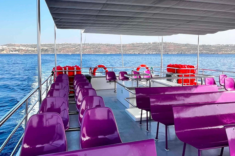 Malta: Comino Catamaran Cruise with Blue & Crystal Lagoon Morning or afternoon Half day cruise with 2 swimming stops