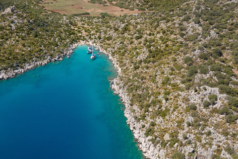 Från Ucagiz: Dagsutflykt till Kekova med båtDagstur från Ucagiz till Kekova Island med båt