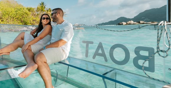 Seychelles: Sunset Clear Boat Private Tour