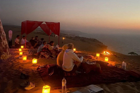 Agadir/Taghazout : Aventure en Sandboard et Dîner au Coucher du SoleilAgadir/Taghazout : aventure en sandboard et dîner au coucher du soleil