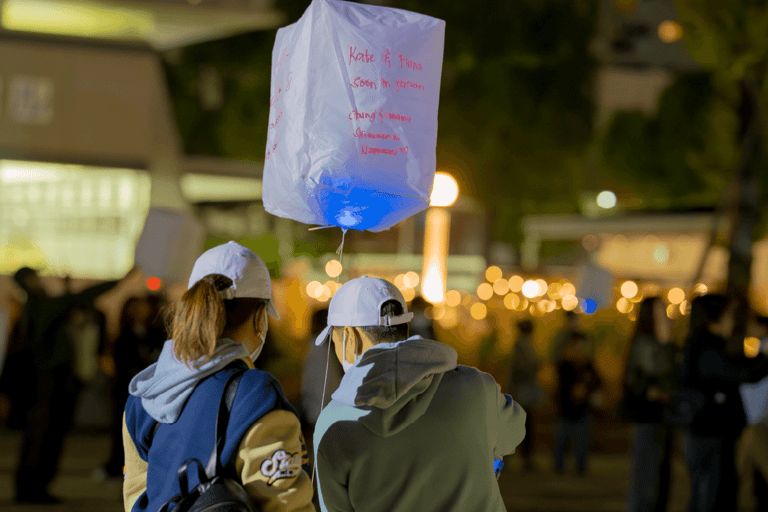 Sapporo: Sky Lantern Festival Entry Ticket