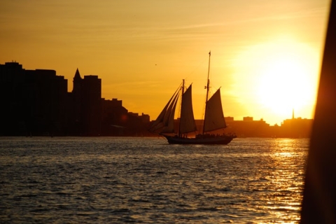 Boston : croisière commentée au coucher du soleil