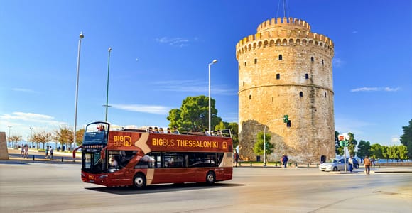 Thessaloniki: Big Bus Hop-On Hop-Off Open-Top Bus Tour