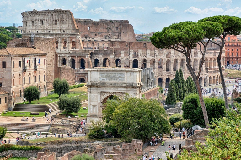 Roma: Tour guidato a piedi del Colosseo e della Roma Antica