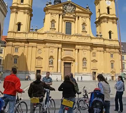 munich highlights 2hour bike tour