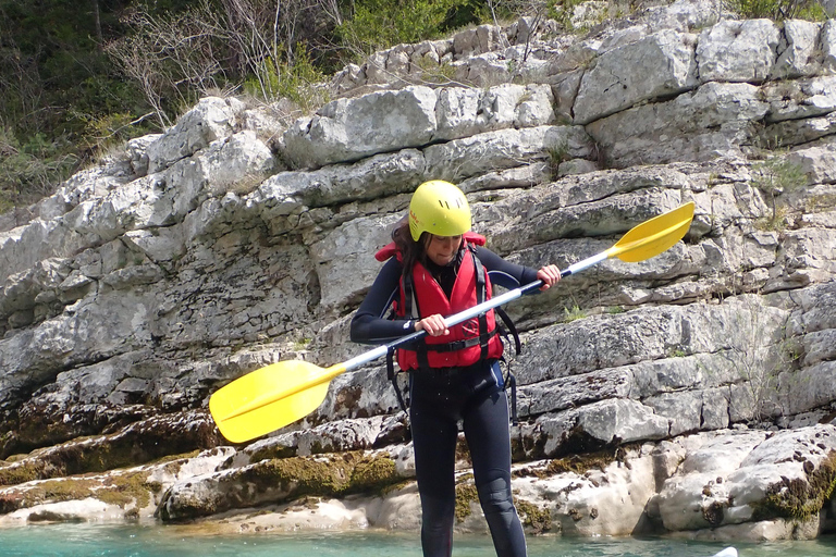 Verdon: Canoe Raft in the Gorges Canoe rafting in the Verdon Gorges